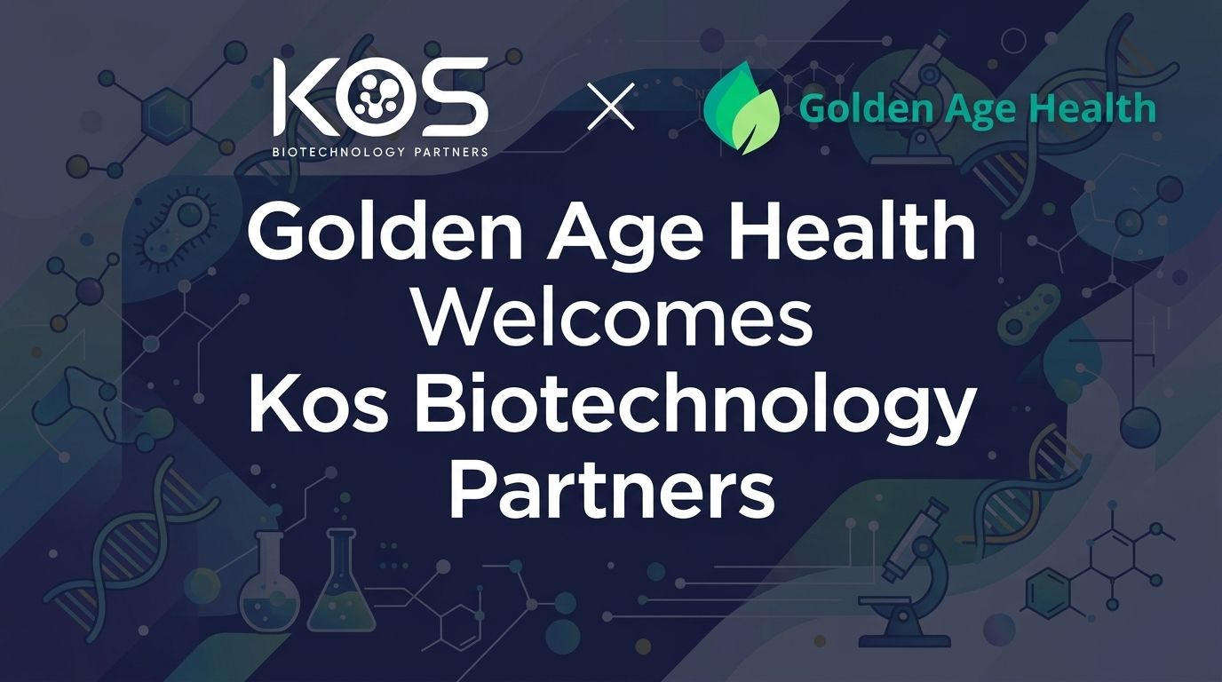 公告图片:Golden Age Health 欢迎 Kos Biotechnology Partners
